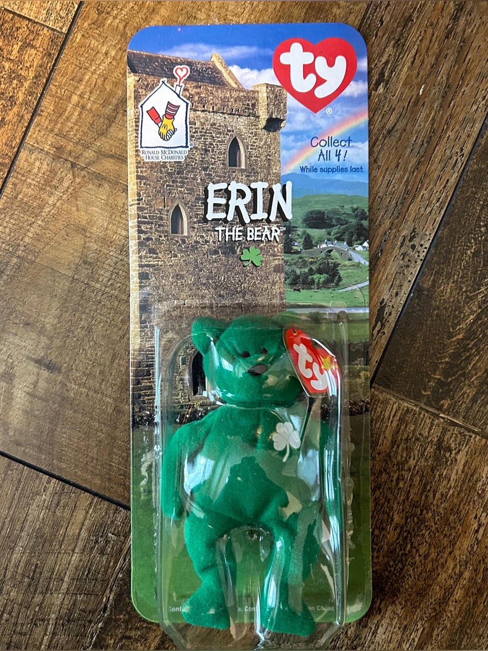 TY McDonalds Beanie Baby Erin Maple Britannia Glory the Bear 1999 SET OF 4 - Picture 10 of 16